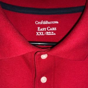 Mens short sleeve polo